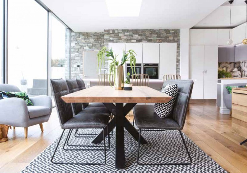 Hoxton 200 x 100cm Dining Table - Shoreditch Collection - Belgica