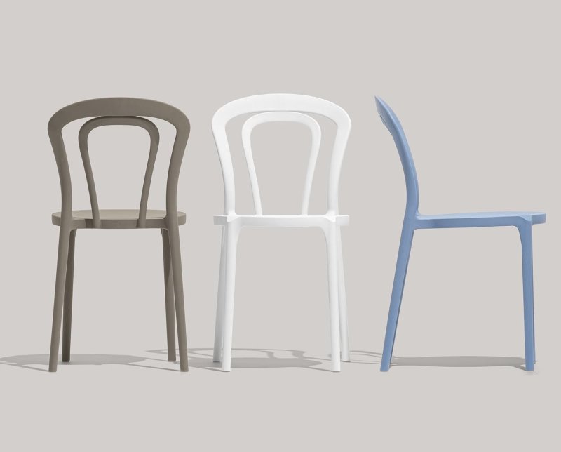 Caffe Chair (Model CB1970) from Connubia by Calligaris