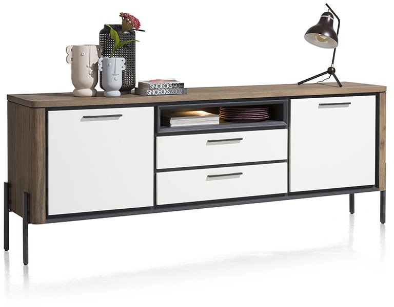 Shirley 210cm Sideboard (with LED Lighting) by Habufa