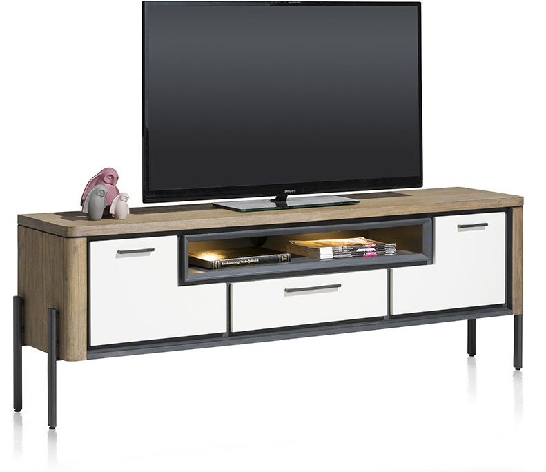 Shirley 170cm TV Lowboard (with LED Lighting) by Habufa