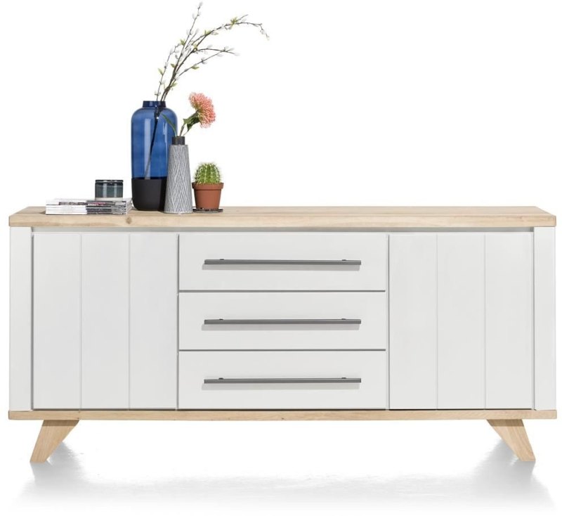 Jardin 190cm Sideboard (White) by Habufa
