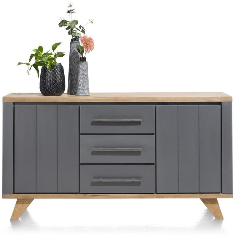 Jardin 160cm Sideboard (Anthracite) by Habufa