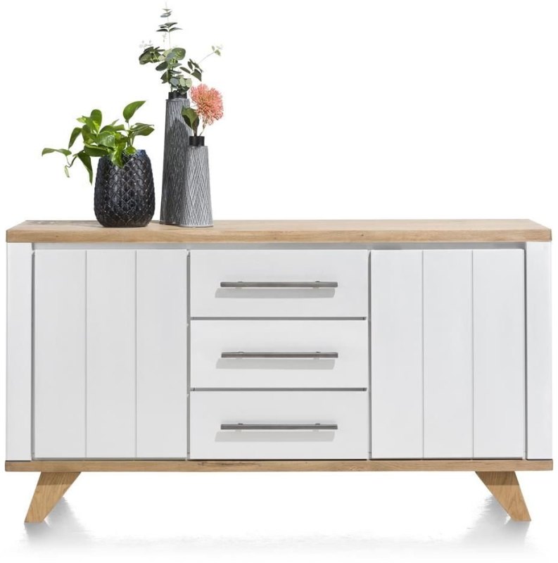 Jardin 160cm Sideboard (White) by Habufa