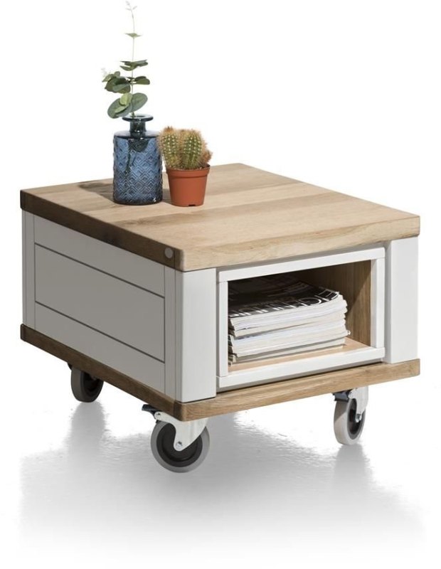 Jardin Side Table (White) by Habufa