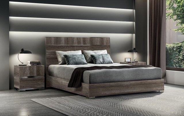 Leah Super King Bedframe by Status of Italy