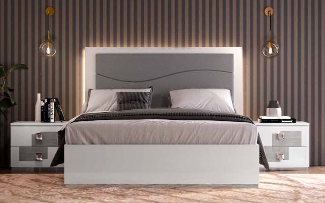 Kate Double Bedframe (Upholstered) by Euro Designs