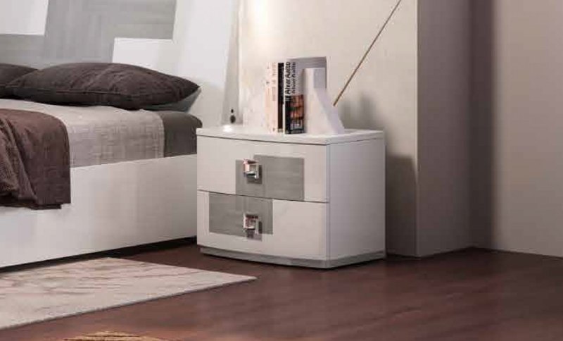 Kate Set of Two 2 Drawer Bedside Chests by Euro Designs