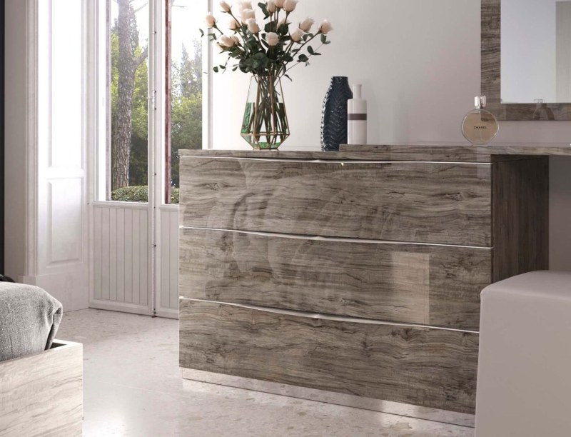 Diana 3 Drawer Dresser by Euro Designs Diana 3 Drawer Dresser by Euro Designs