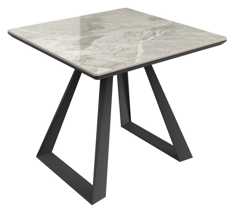 Dante Gloss Top Ceramic Grey Side Table Dante Gloss Top Ceramic Grey Side Table