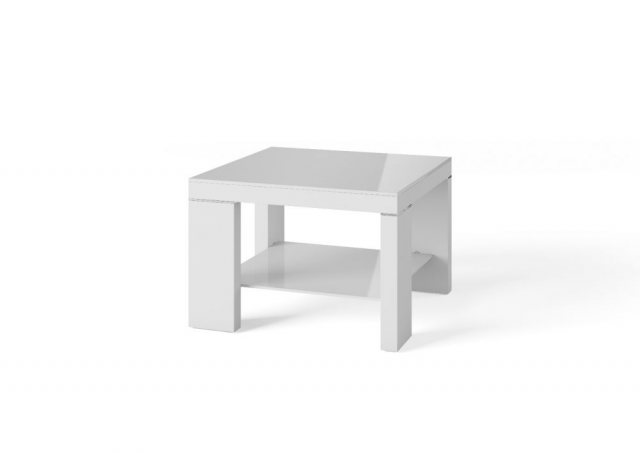 Lucca Light Grey Side Table