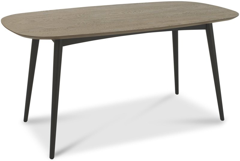 Vintage Weathered Oak 6 Seater Dining Table