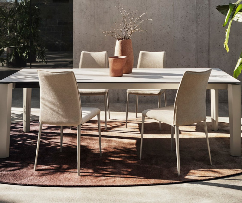 Delta 220-280cm x 100cm Extending Dining Table (CS4097-R-220) by Calligaris Delta 220-280cm x 100cm Extending Dining Table (CS4097-R-220) by Calligaris