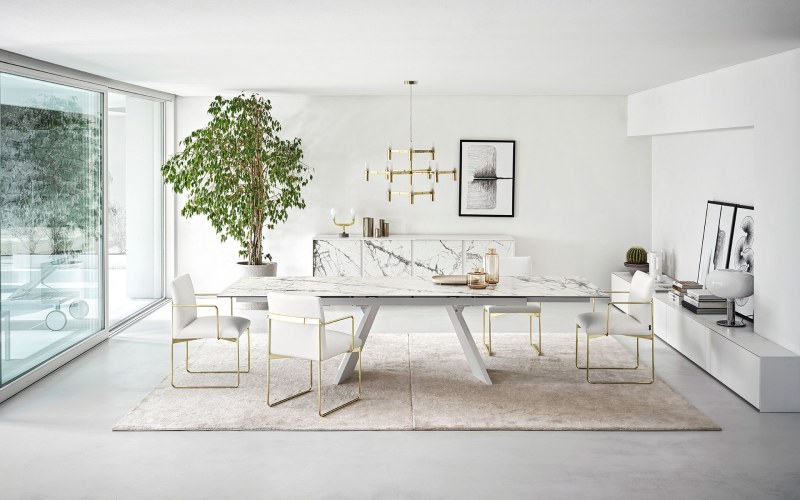 Icaro 160cm-200cm or 240cm Extending Dining Table (CS4114-R-160) by Calligaris
