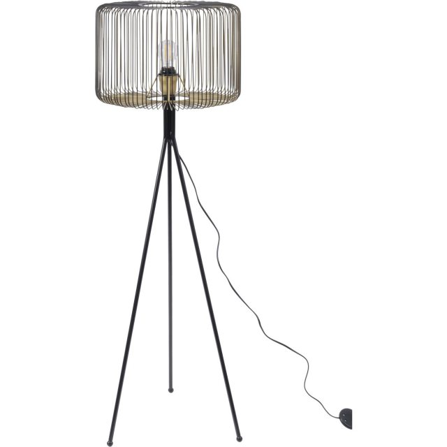 Tova Decorative Floor Lamp with Shade by Libra