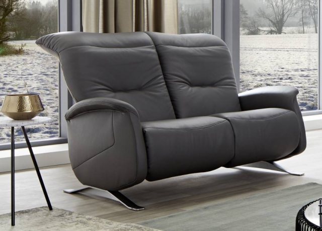 Cygnet 2.5 Seater Manual Recliner Sofa (4747-81H) by Himolla
