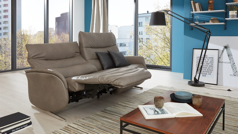 Azure Seater Electric Wall Free Recliner Sofa (4081-81Q) by