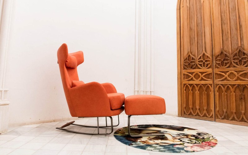 Kangou Rocking Chair by Fama
