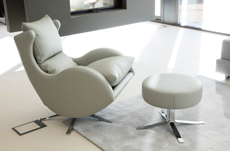 Lenny Swivel & Rocking Chair by Fama