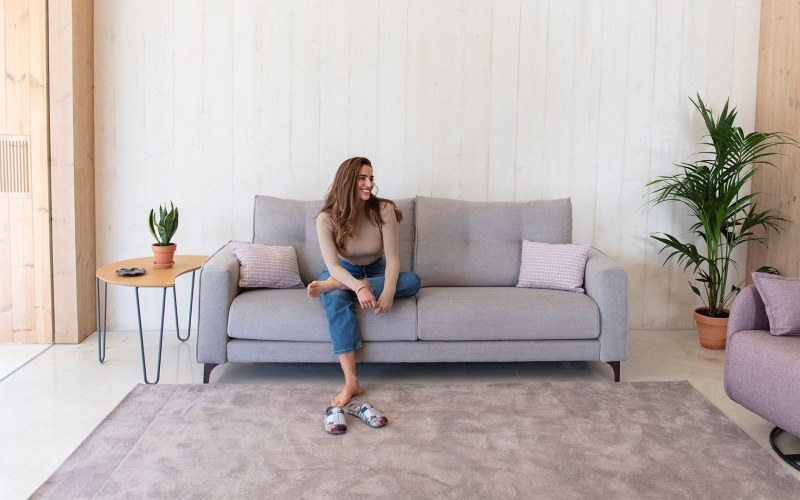 Bari 4 Seater Sofa by Fama