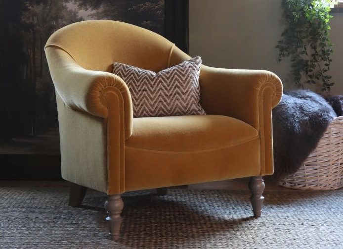 Beardsley Buttoned Armchair by Tetrad