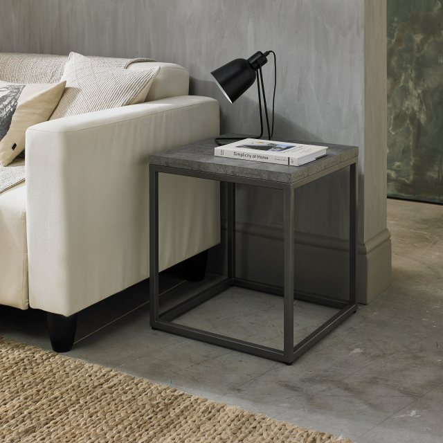 Renzo Side Table by Bentley Designs