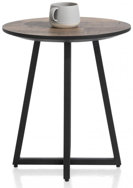 Avalon Oval Side Table (35 x 40cm) by Habufa
