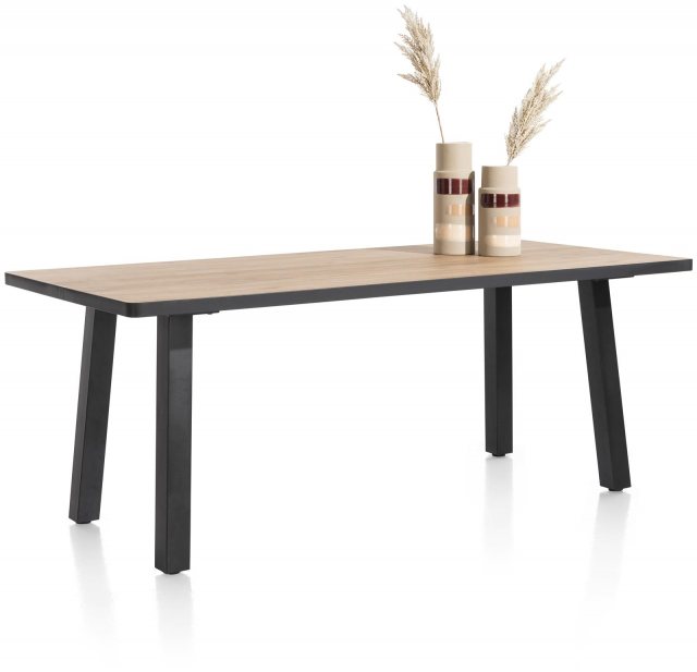 Avalox 140 x 98cm Fixed Dining Table by Habufa