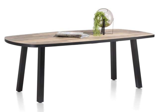 Avalox 240 x 110cm Oval Fixed Dining Table by Habufa
