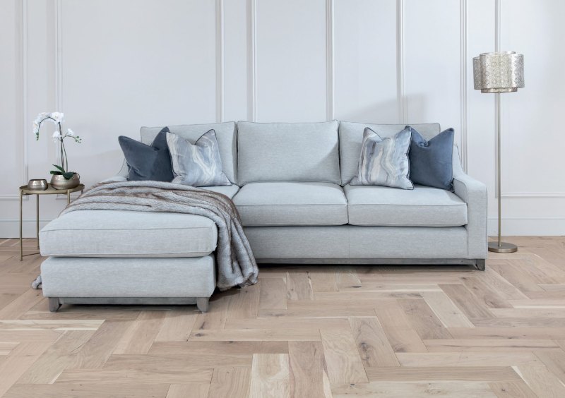 Georgia Chaise End Sofa (RHF) by Meridian Upholstery