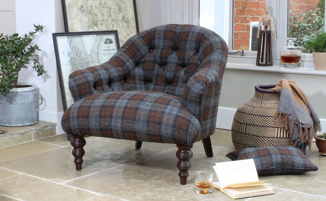 Aberlour Chair by Tetrad Harris Tweed