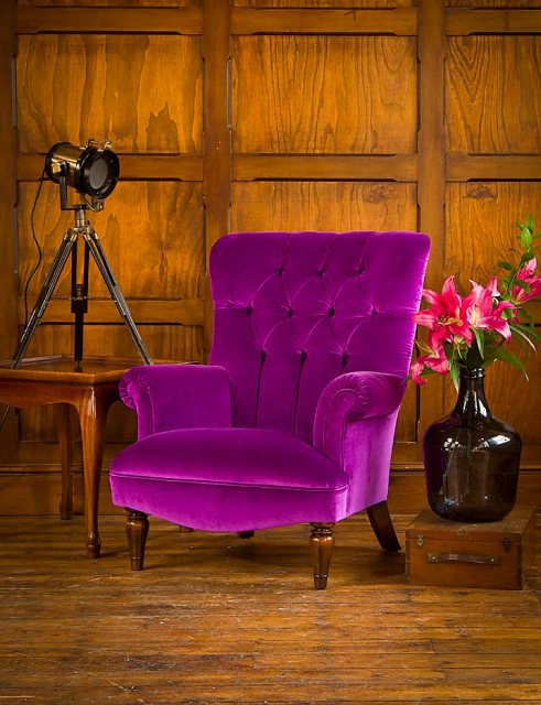 Regent Chair by Tetrad Harris Tweed
