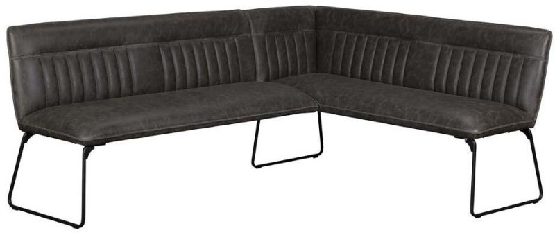 Cooper Corner Left Hand Dining Bench (Grey)