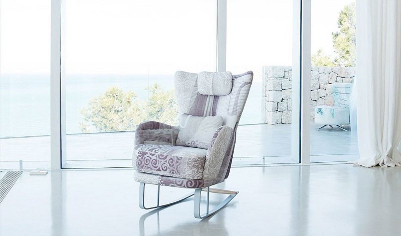 Kylian Rocking Chair by Fama