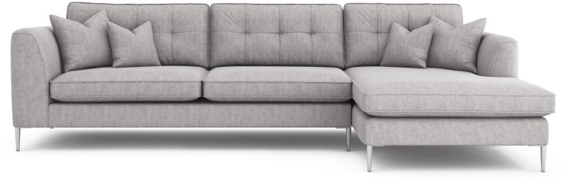 Lorenzo Large Chaise Sofa (RHF) by Whitemeadow