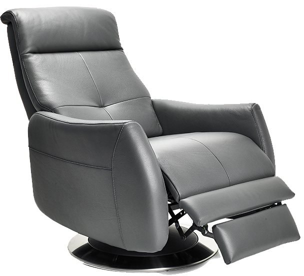 Virgo Swivel & Manual Recliner Chair by Italia Living