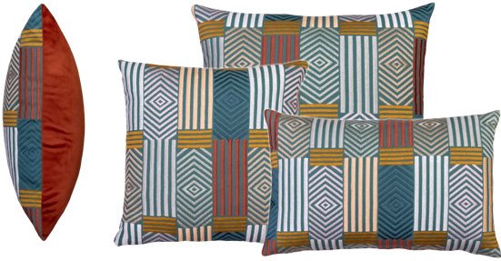 Blake Autumn Cushion (Three Sizes Available) by WhiteMeadow