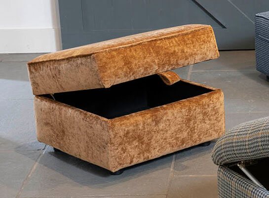Cleveland Storage Footstool by Alstons
