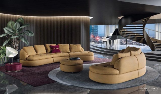 Vela Modular Sofa by Estro Milano