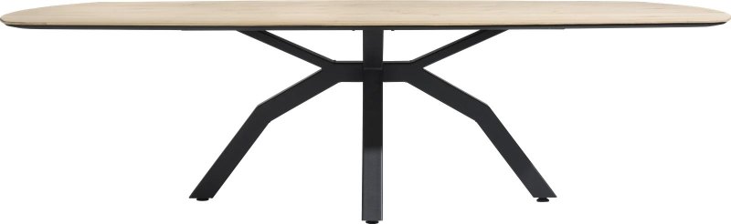 Livada 250 x 108cm Rounded Dining Table by Habufa