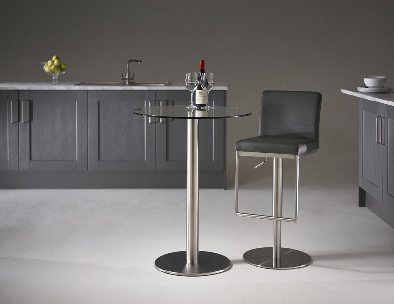 Helsinki 60 x 60cm Round Bar Table by HND
