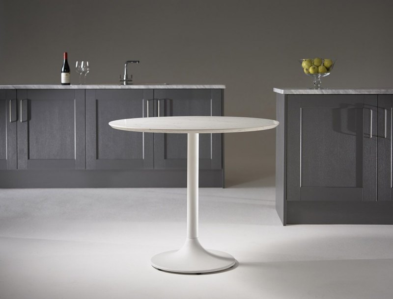 Genoa 75 x 75cm Round Dining Table by HND Belgica Furniture