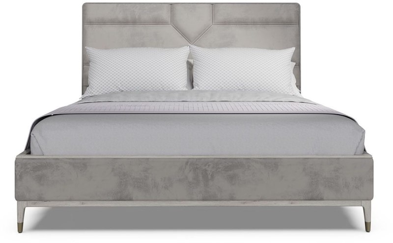 Leotta Kingsize 5ft Bedframe (Stone) by Vida Living