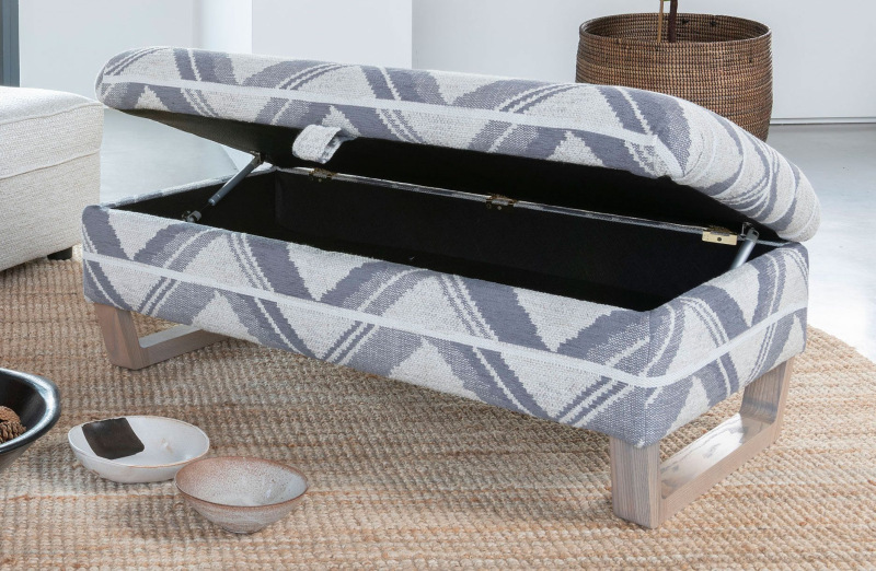 Aalto Legged Ottoman by Alstons