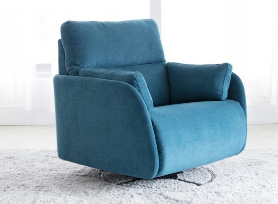 Adan N 103cm Swivel & Recliner Chair by Fama