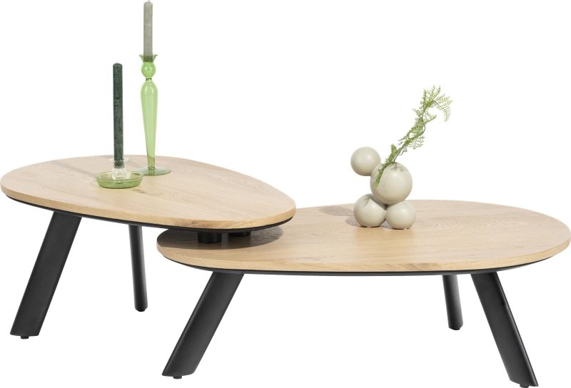 Homestead Set of 2 Coffee Tables by Habufa