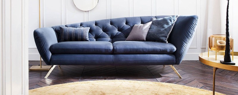 Glamour Highback Right Sofa (223cm) by 3C Candy