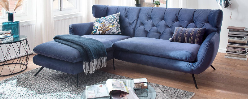 Glamour XL Chaise Left Sofa (300 x 175cm) by 3C Candy