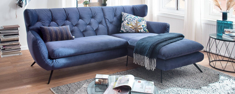 Glamour XL Chaise Right Sofa (300 x 175cm) by 3C Candy