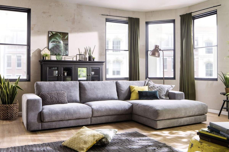 Prestige 3 Seater Chaise Longue Sofa (Right) by 3C Candy