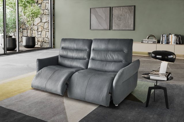 Nuvola 160cm Loveseat Sofa (2 Electric Recliners) by Italia Living